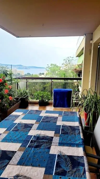 Duplex Apartment, Sea View And Swimming Pool Nice 0*,  France